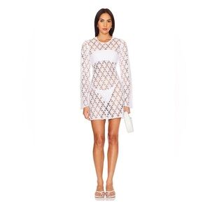 Beach Riot Goldie dress in white size XL